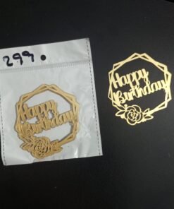 Acrylic Tag At # 299 (5 Pcs) (HBD)