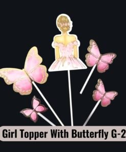 Girl Topper With Butterfly G-2