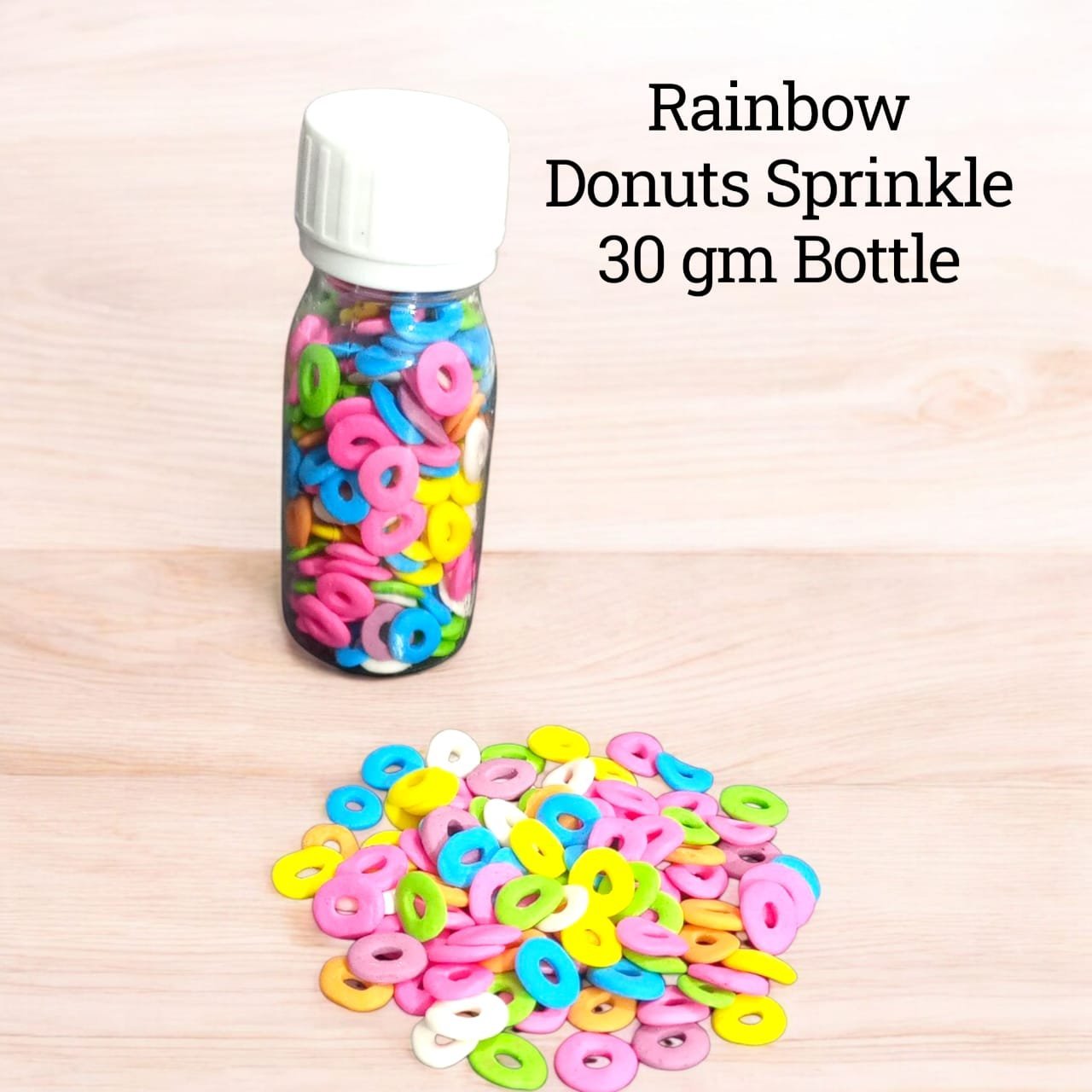Imported Rainbow Donuts Sprinkle 30 gm bottle