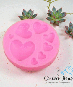 Silicone Mold Hearts Item # 208