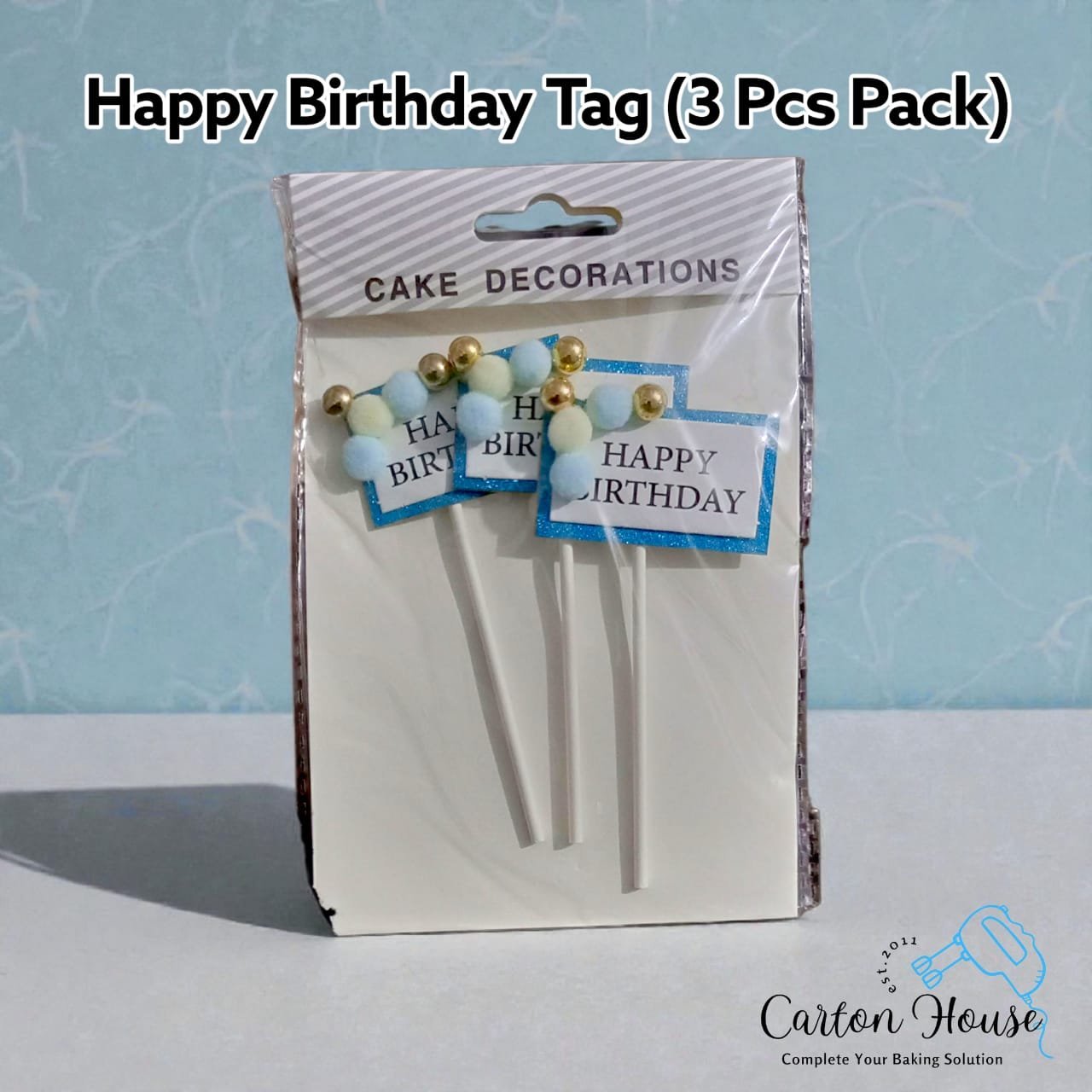 Happy Birthday Tag ( 3 Pcs Pack )