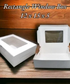 Rectangle Window Box - 12x15x5