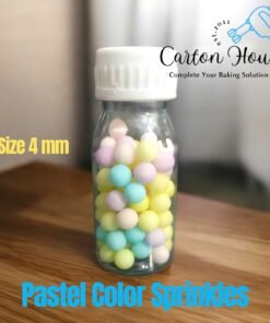 Pastel Color Sprinkles - 4 mm