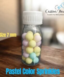 Pastel Color Sprinkles - 7 mm