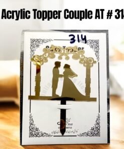 Acrylic Topper Couple AT # 314