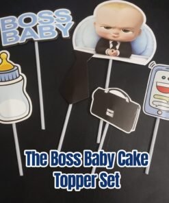 The Boss Baby Cake Topper Set
