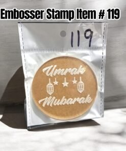 Embosser Stamp Item # 119