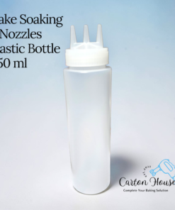 Cake Soaking 3 Nozzles Plastic Bottle 650 ml
