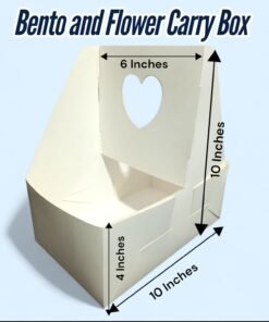 Bento and Flower Carry Box