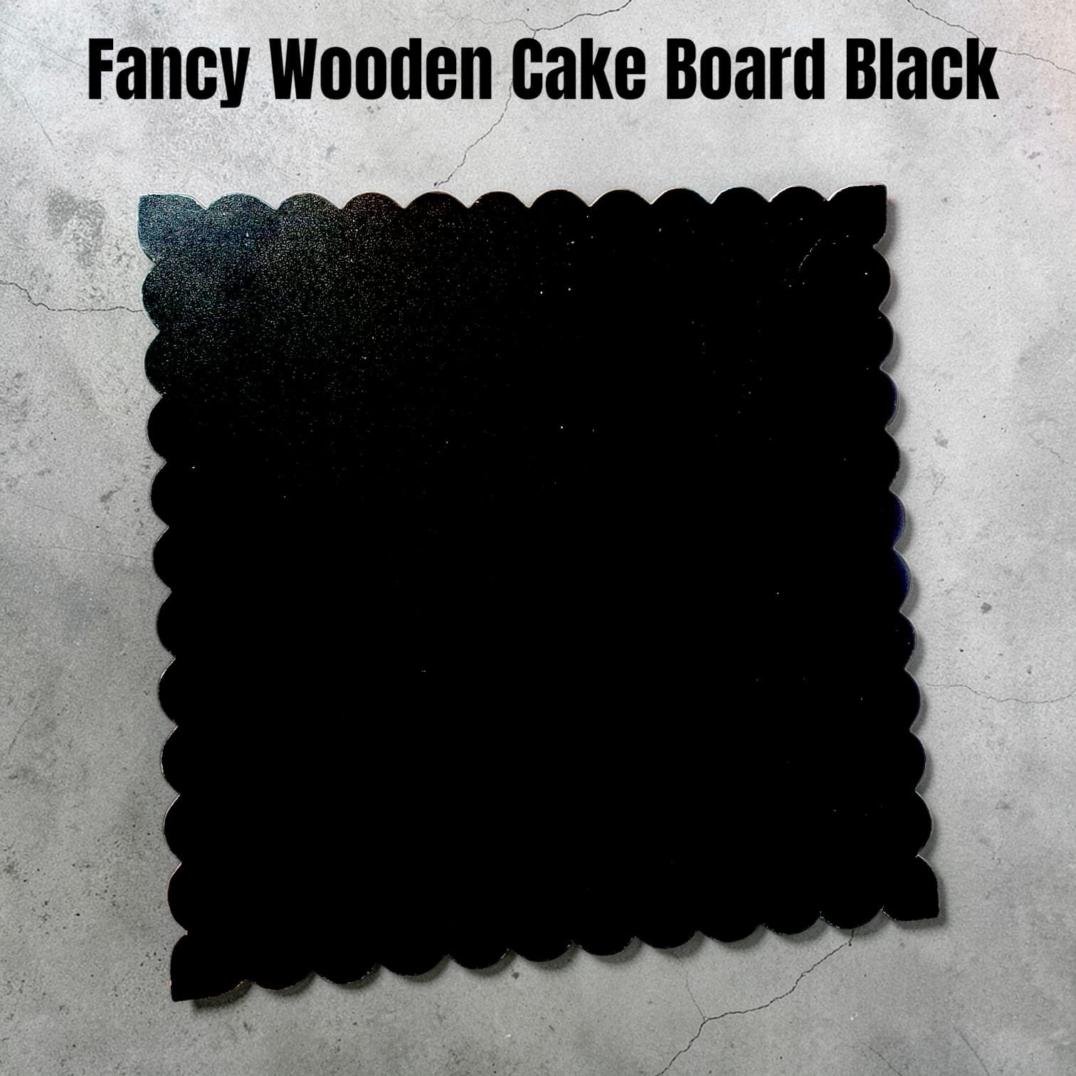 Fancy Wooden Cake Board