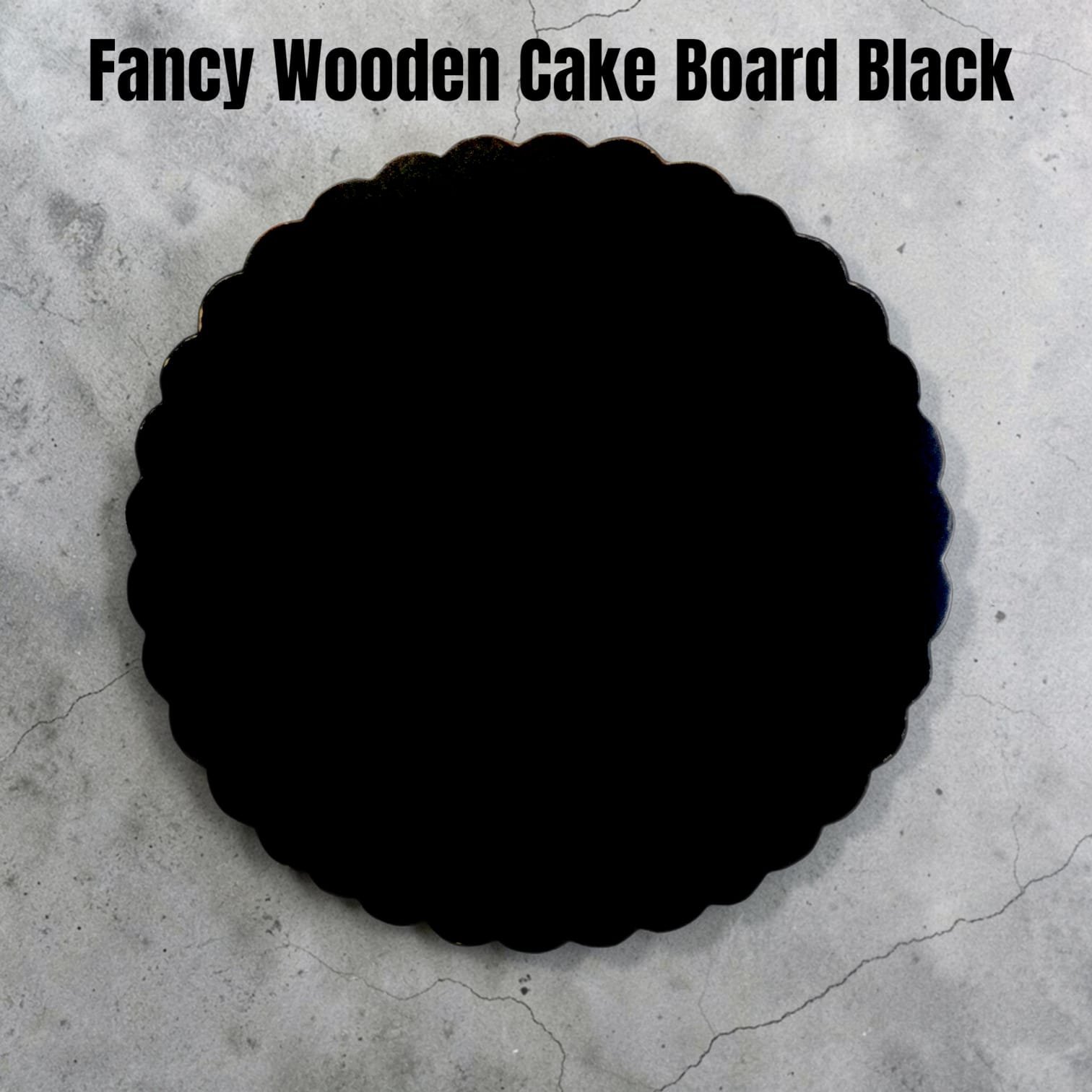 Fancy Wooden Cake Board - Image 4