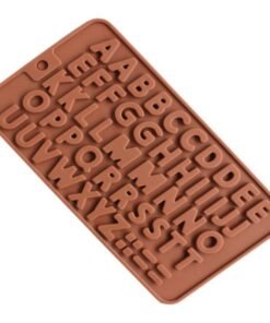 Alphabet Chocolate Mold