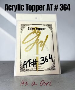 Acrylic Topper AT # 364 It's a Girl