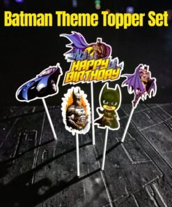 Batman Cake Topper Set