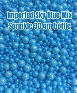 Imported Sky Blue Mix Sprinkle 30 gm bottle