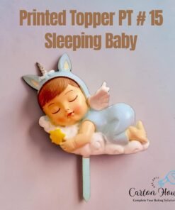 Printed Topper PT # 15 Sleeping Baby