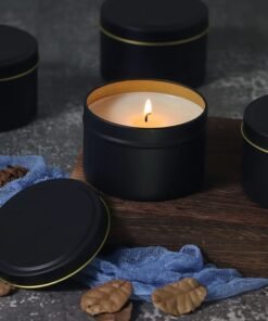 Mate Black Candle Tin Box 50 ml