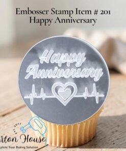 Embosser Stamp Item # 201 Happy Anniversary