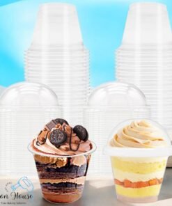 Sundae Cup ( Disposable Plastic Cup ) Pack of 25 Pcs