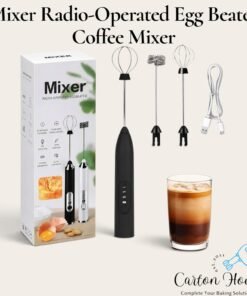 Mixer Radio-Operated Egg Beater Coffee Mixer