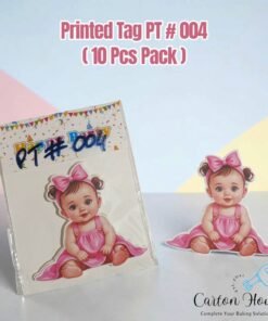 Printed Tag PT # 004 ( 10 Pcs Pack ) Baby Girl