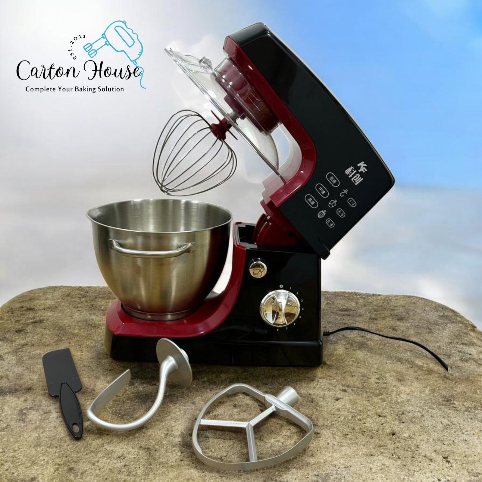 Stainless Steel Stand Mixer - Image 3