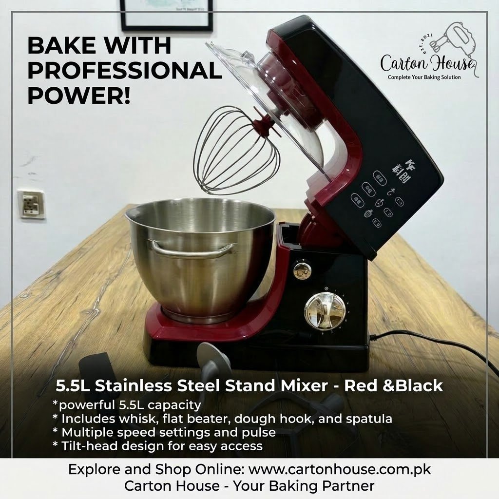 Stainless Steel Stand Mixer - Image 2