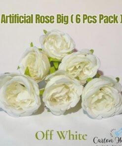 Artificial Rose Big ( 6 Pcs Pack )